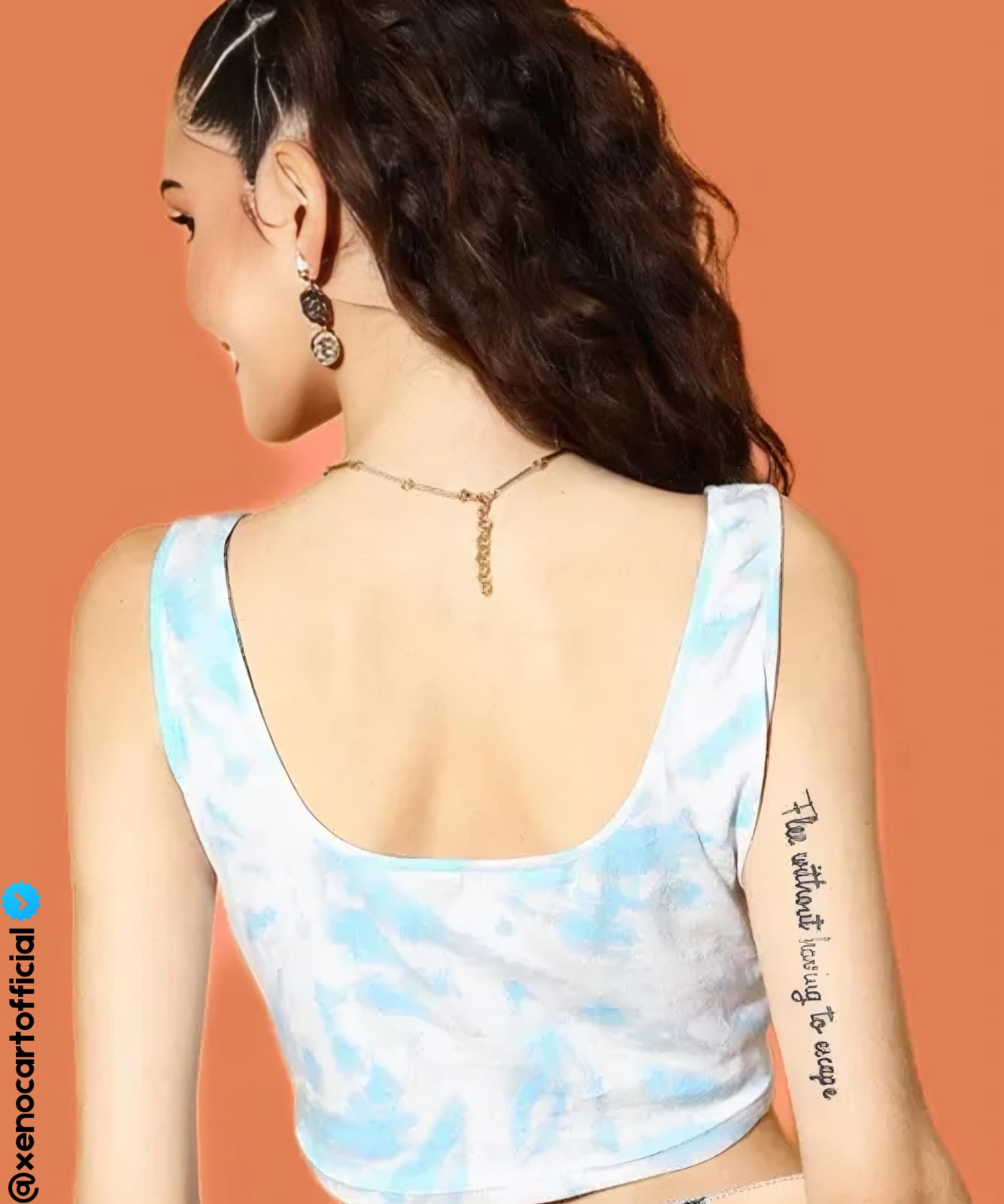 Trendy Tie-Dye Crop Top