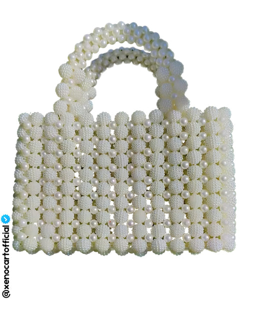 Handmade Luxury Pearl Handbag