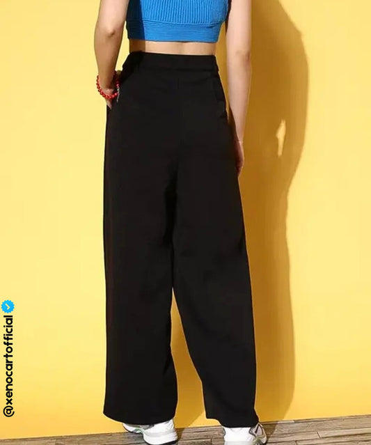 High-Waist Wide-Leg Pants