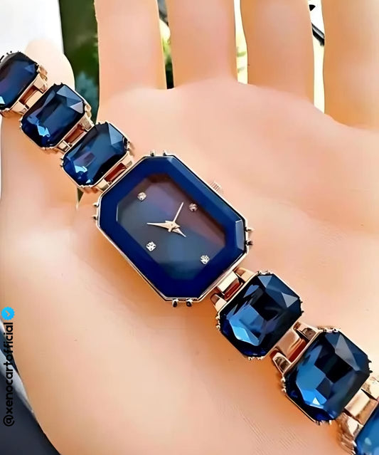 Elegance Amethyst-Inspired Watch