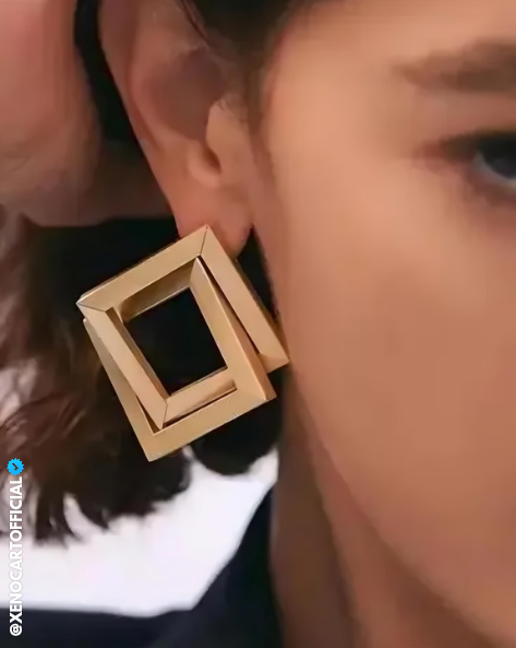 Bold & Chic Geometric Statement Earrings